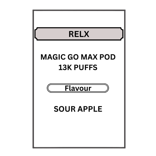 RELX MAGICGO MAX PODS 13000 PUFFS