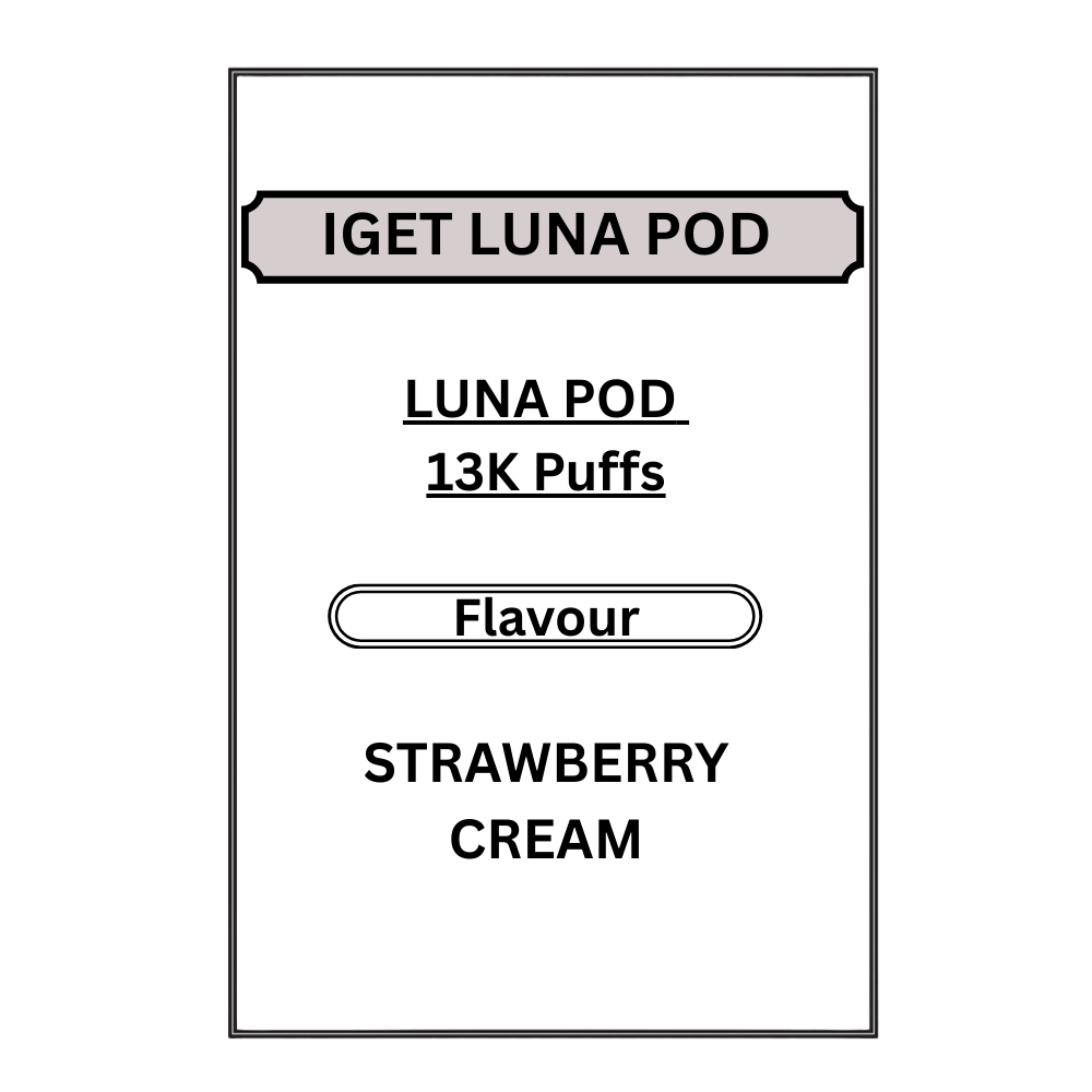 IGET LUNA PODS 13K PUFFS