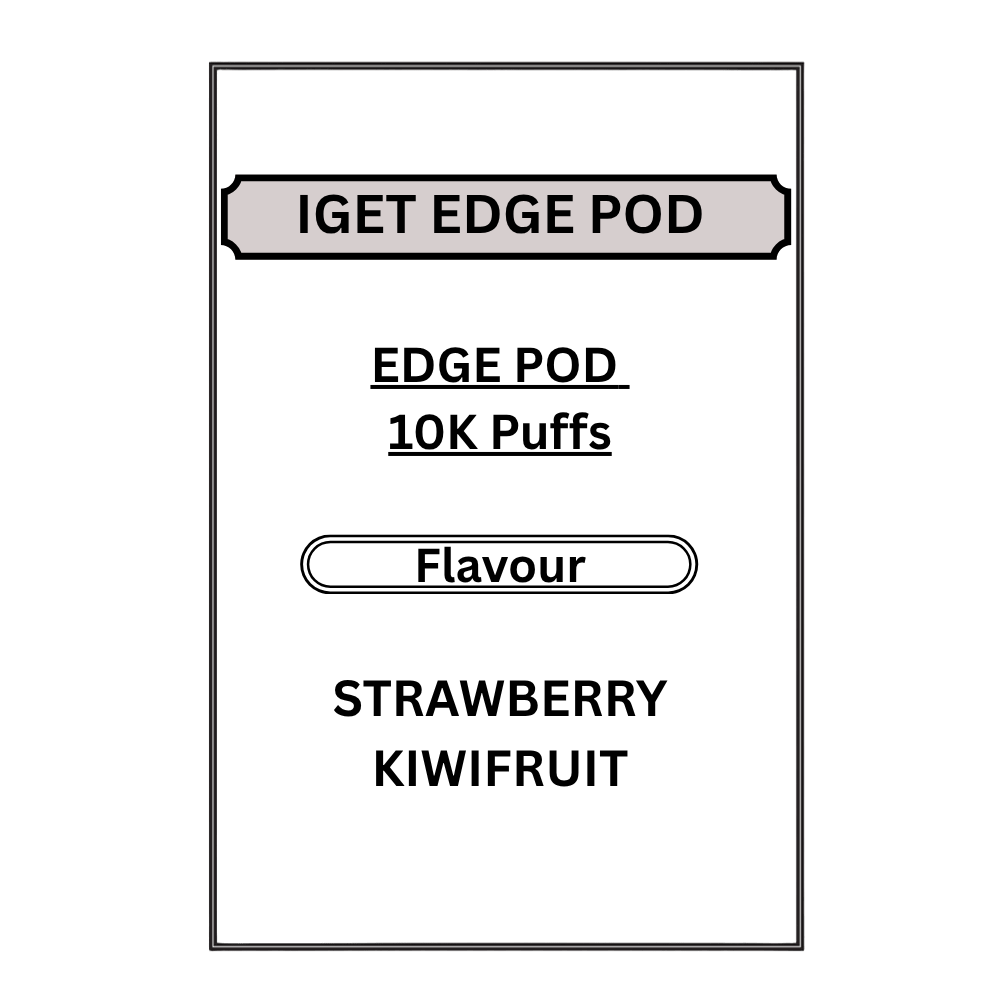 IGET EDGE PODS 10K PUFFS