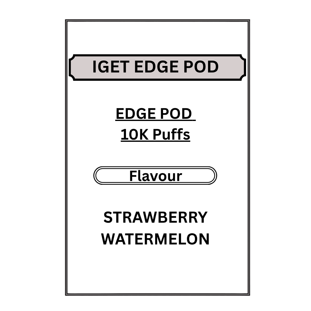 IGET EDGE PODS 10K PUFFS