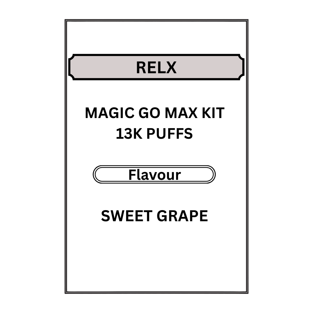 RELX MAGICGO MAX KIT 13000 PUFFS