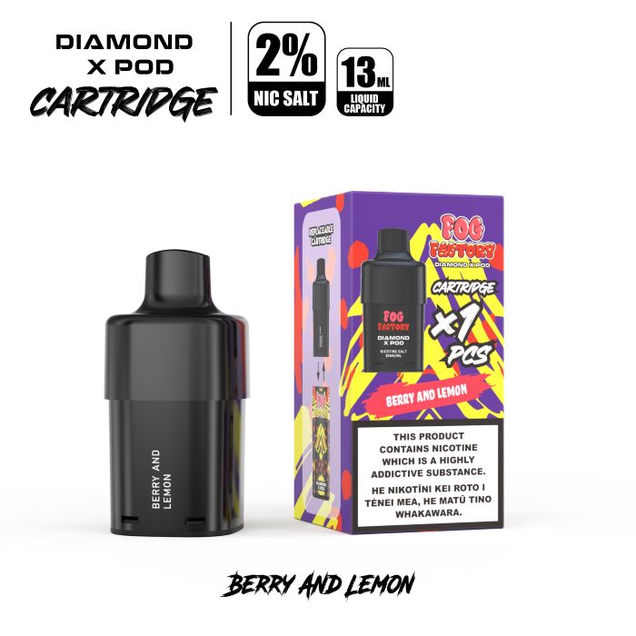 Diamond X Pod Kit Prefilled Pods- Berry & Lemon