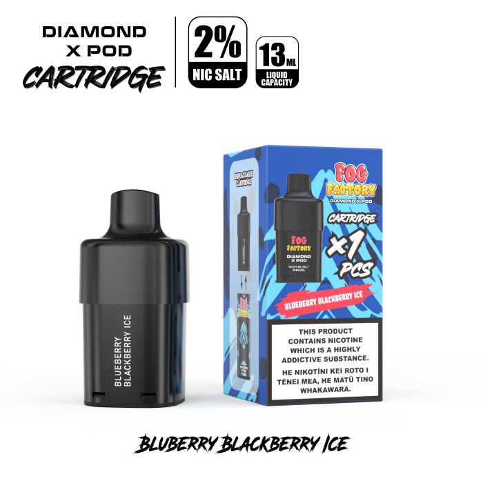 Diamond X Pod Kit Prefilled Pods- Blueberry Blackberry Ice